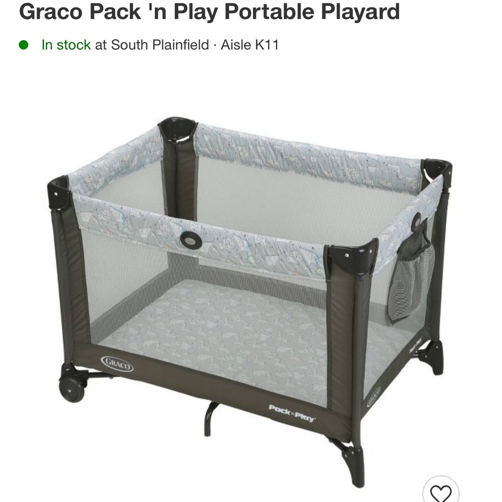 Graco pack and play